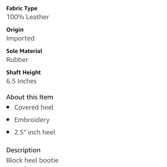 🔥Kenneth Cole New York Women's Reeve 4 Block Heel Bootie with Embroidery Ankle - Picture 13 of 13